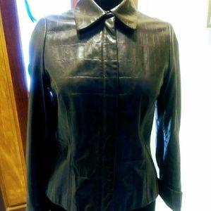 Choco Noir Lambskin Jacket